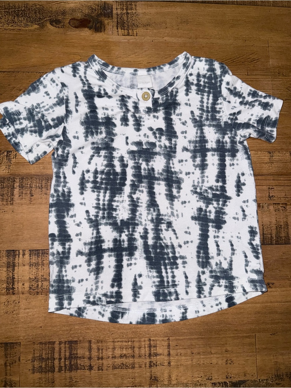 Kate Quinn The Woods blue Shibori shirt 3T 💙